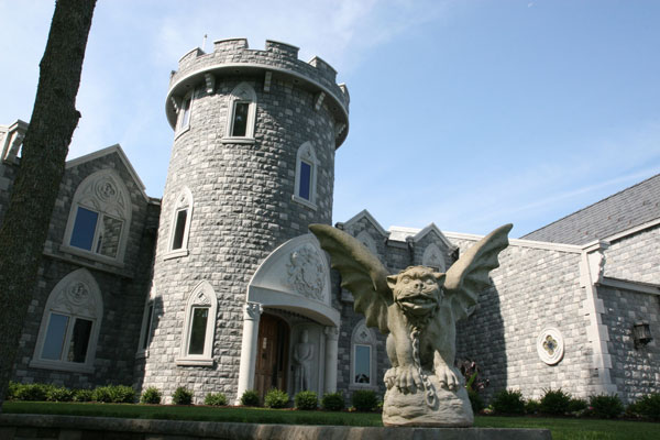 Castle with Gargoyle