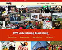 HVS Advertising Marketing Website